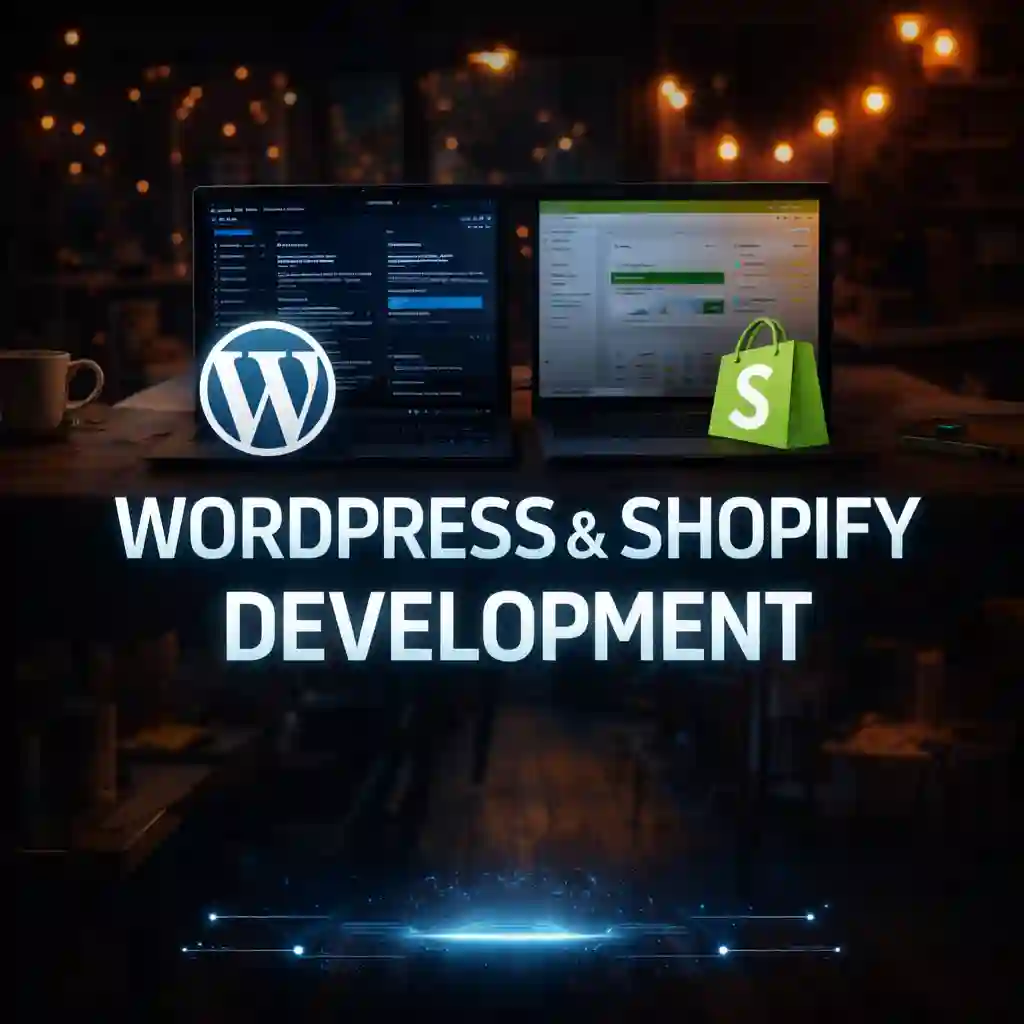wordpress & shopify course