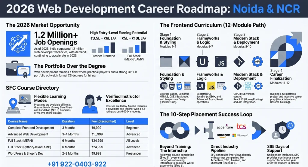 web development course in noida